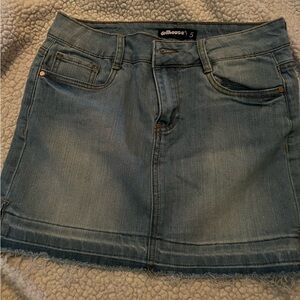 Dollhouse Denim Mini Skirt